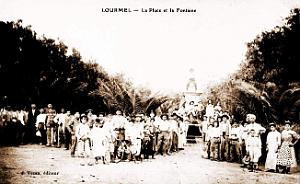 1385- Lourmel - Place et Fontaine